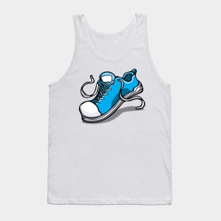 Cyan Shoe *CMY Collection* Tank Top